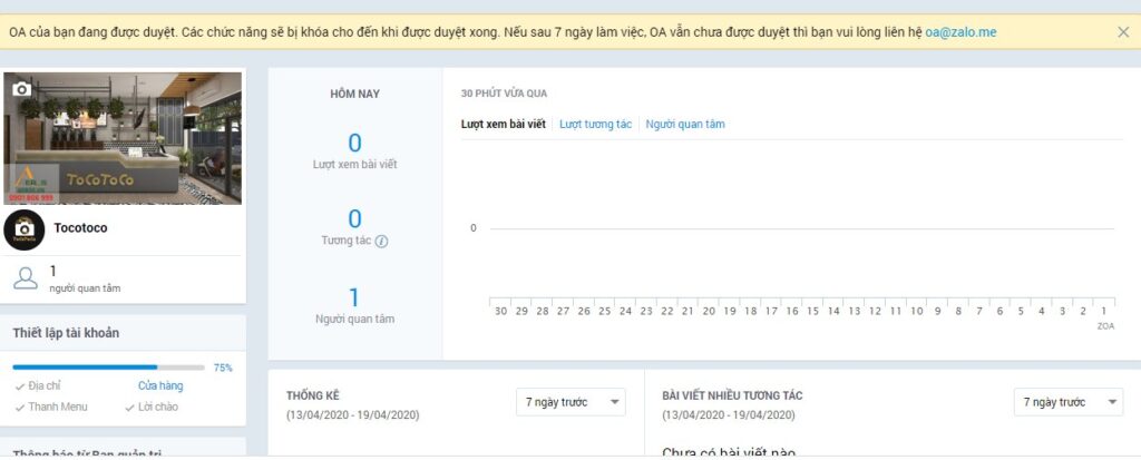 Cách tạo Zalo OA để bán hàng và chăm sóc khác hàng