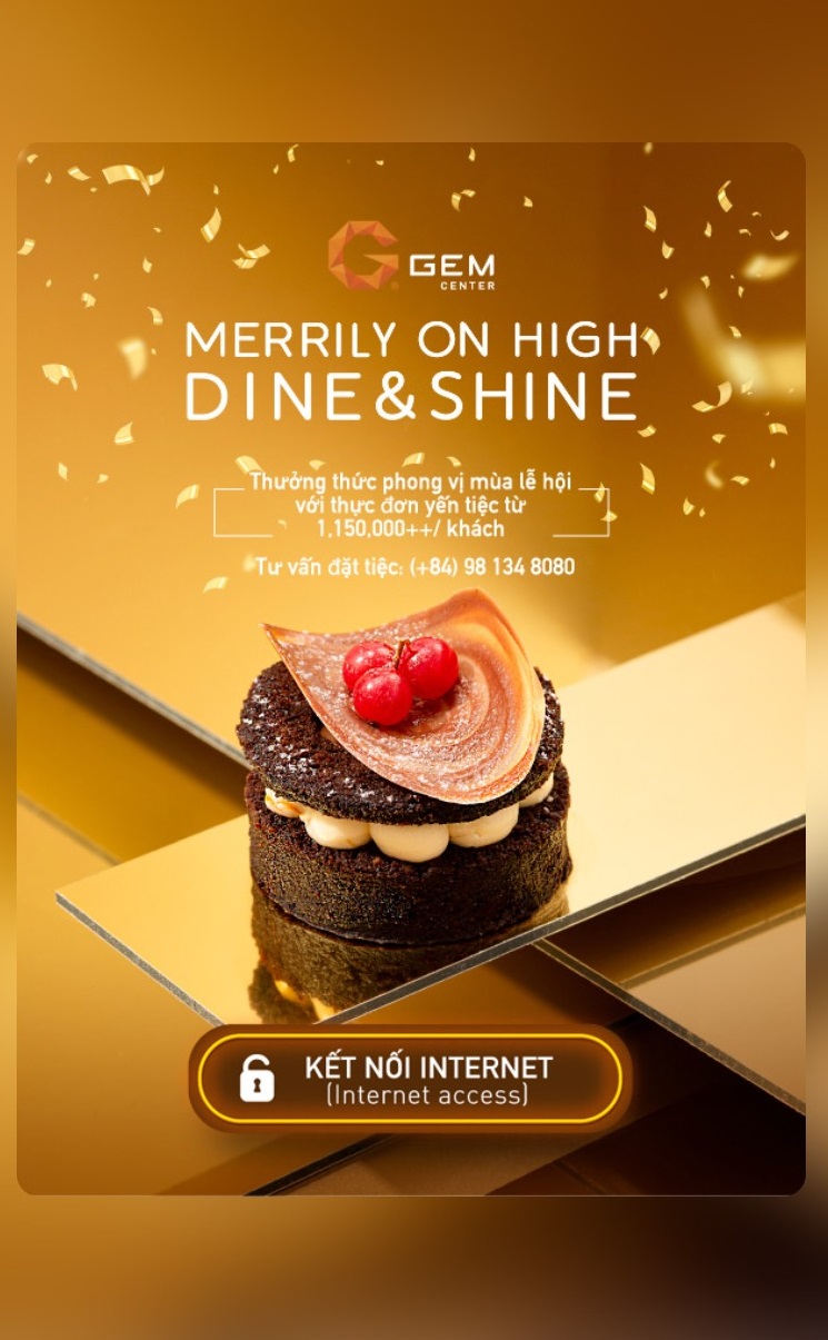 WiFi Marketing tại trung tâm hội nghị sự kiện Gem Center