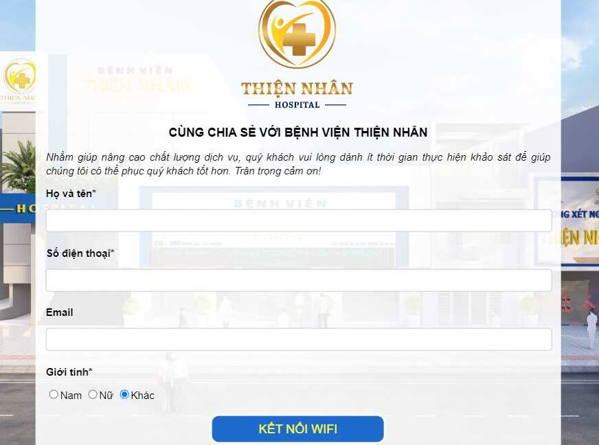 Giải pháp WifI Marketing cho bệnh viện