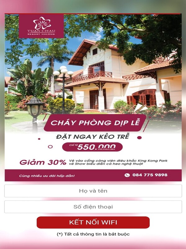 WIFI MARKETING ĐẢO TUẦN CHÂU