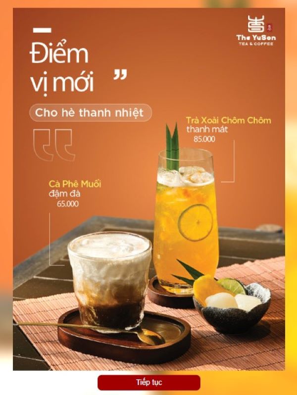 WiFi Marketing tại The Yuson Tea & Coffee