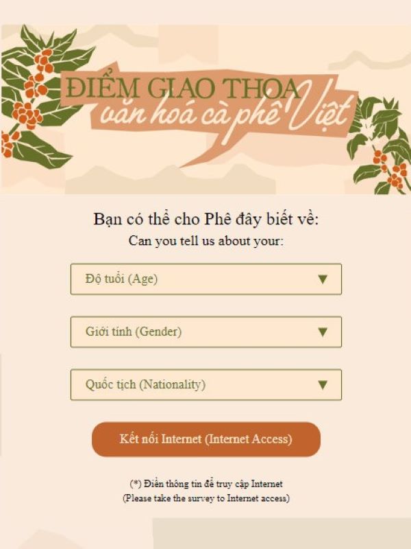 Wifi Marketing tại Pheday Cafe