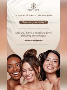 Wifi Marketing tại The Privé Spa